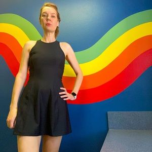 Fun outdoor voices black workout dress. Great condition, never worn.